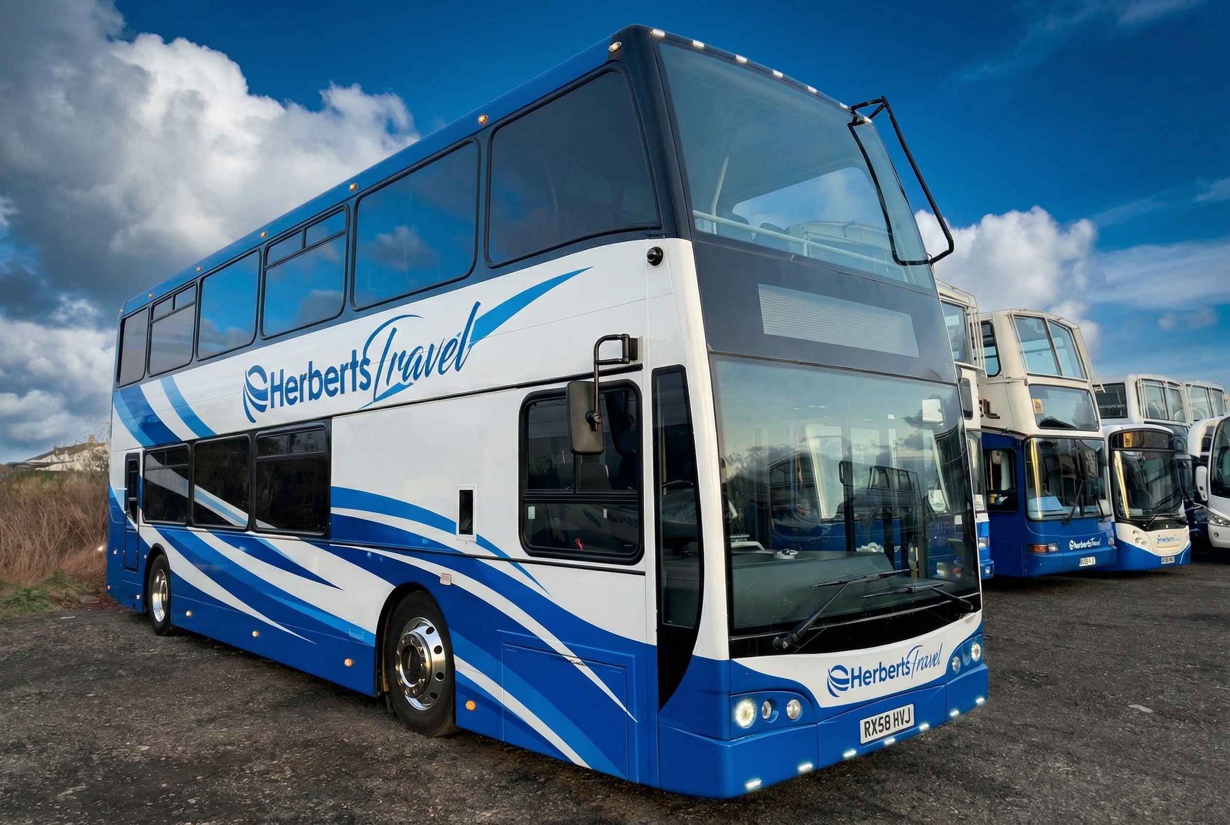 Herberts Travel modern coach fleet
